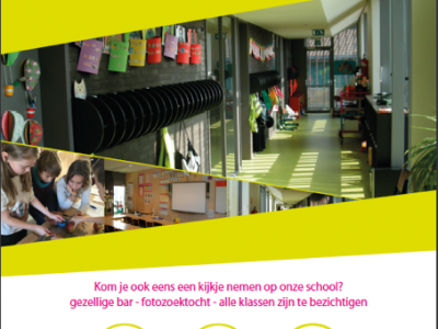 Openklasdag zaterdag 23 april